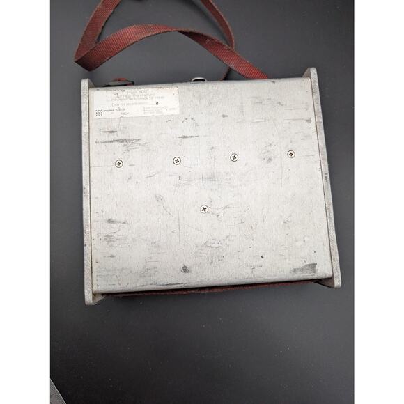 Vintage Industrial Technology Throwmaster 102A Telephone Cable Tester w Leads - Picture 16 of 16